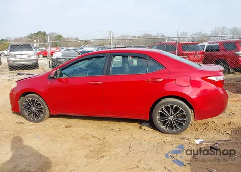 2014 Toyota Corolla S Plus from USA, damaged, VIN 2T1BURHE4EC204606